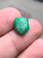4.87ct Swat Emerald Crystal – Natural 12x11x5mm Green Gem from Pakistan - Image 8