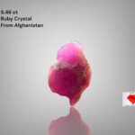 Discover the Natural Charm of a 5.46ct Afghan Ruby Crystal
