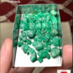57.25 Carat Swat Emerald Rough Lot – Natural Uncut Green Gemstone (9.95 × 7.25 × 6.73 mm)