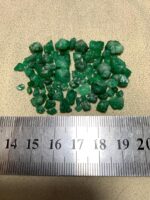 57.25 Carat Swat Emerald Rough Lot – Natural Uncut Green Gemstone (9.95 × 7.25 × 6.73 mm) - Image 12