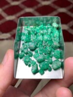 57.25 Carat Swat Emerald Rough Lot – Natural Uncut Green Gemstone (9.95 × 7.25 × 6.73 mm) - Image 13