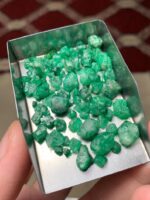 57.25 Carat Swat Emerald Rough Lot – Natural Uncut Green Gemstone (9.95 × 7.25 × 6.73 mm) - Image 7