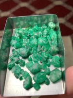 57.25 Carat Swat Emerald Rough Lot – Natural Uncut Green Gemstone (9.95 × 7.25 × 6.73 mm) - Image 8