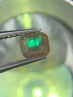 The Beauty of 0.20 ct Bluish Green Hauyne Rectangular Cut Gemstone - Image 9
