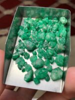 57.25 Carat Swat Emerald Rough Lot – Natural Uncut Green Gemstone (9.95 × 7.25 × 6.73 mm) - Image 10