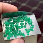 Swat Emerald Rough Lot – 27.15 Carats of Natural Crystal Beauty