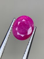 Natural Afghan Ruby – 0.95 Carats of Rich Color and Elegant Cut - Image 5