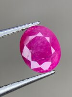 Natural Afghan Ruby – 0.95 Carats of Rich Color and Elegant Cut - Image 7