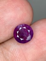 1.60ct Natural Afghan Ruby: A Striking Faceted Gem with Bold Presence - Image 2