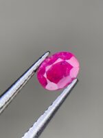 Small But Striking: 0.400ct Natural Faceted Afghan Ruby (4.78 x 3.80 x 3.04 mm) - Image 2