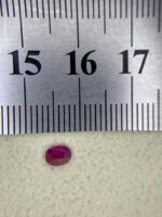 Small But Striking: 0.400ct Natural Faceted Afghan Ruby (4.78 x 3.80 x 3.04 mm) - Image 9