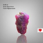 The 6.40 ct Afghan Ruby Specimen: A Small Gem with Big Potential