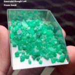 48.10 Carat Swat Valley Emerald Rough Lot – Natural Untreated Crystal