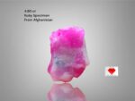 Afghan Ruby Specimen: 4.90 ct Rough Gemstone