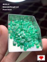 Introducing a 46.84ct Rough Emerald Lot from Swat