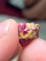 5.15 ct Afghan Ruby Gemstone: Pigeon Blood Red Crystal - Image 2