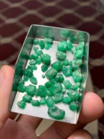 53.15 Carat Swat Emerald Rough Lot – Natural Pakistani Emerald (11.15 × 6.62 × 6.42 mm) - Image 13