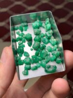 53.15 Carat Swat Emerald Rough Lot – Natural Pakistani Emerald (11.15 × 6.62 × 6.42 mm) - Image 8