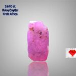 3.670 ct African Ruby Crystal (10.00 × 5.66 × 5.22 mm) – Raw Red Energy in Natural Form