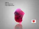 Afghan Ruby Specimen - 5.80 ct Collector Gemstone