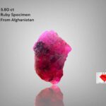 Afghan Ruby Specimen - 5.80 ct Collector Gemstone