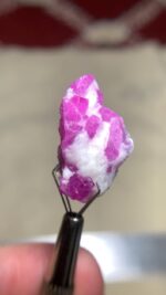 Natural 60 Carat Afghan Ruby Crystal – Exceptional Large Collector’s Gemstone (26.83 × 18.00 × 16.08 mm) - Image 2