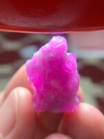 Natural 60 Carat Afghan Ruby Crystal – Exceptional Large Collector’s Gemstone (26.83 × 18.00 × 16.08 mm) - Image 11