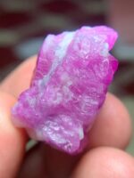 Natural 60 Carat Afghan Ruby Crystal – Exceptional Large Collector’s Gemstone (26.83 × 18.00 × 16.08 mm) - Image 4
