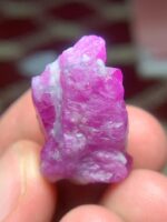 Natural 60 Carat Afghan Ruby Crystal – Exceptional Large Collector’s Gemstone (26.83 × 18.00 × 16.08 mm) - Image 5
