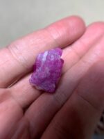 Natural 60 Carat Afghan Ruby Crystal – Exceptional Large Collector’s Gemstone (26.83 × 18.00 × 16.08 mm) - Image 7