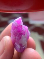 Natural 60 Carat Afghan Ruby Crystal – Exceptional Large Collector’s Gemstone (26.83 × 18.00 × 16.08 mm) - Image 10