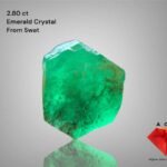 The Subtle Elegance of a 2.80 ct Emerald Crystal