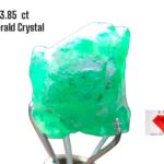 3.85ct Swat Emerald Crystal – Natural Green Beauty in 7x9x8mm