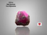 The 12.35 ct Afghan Ruby Specimen: A Small Gem with Big Potential