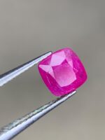 Bold Presence in a Fine Gem: 1.23 ct Faceted Afghan Ruby (5.70 × 5.45 × 4.22 mm) - Image 6
