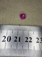 Bold Presence in a Fine Gem: 1.23 ct Faceted Afghan Ruby (5.70 × 5.45 × 4.22 mm) - Image 7