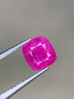 Bold Presence in a Fine Gem: 1.23 ct Faceted Afghan Ruby (5.70 × 5.45 × 4.22 mm) - Image 9