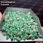 Discovering a Stunning 404.80ct Rough Emerald from Swat