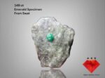 349 ct Swat Emerald Specimen – A Monumental Natural Crystal