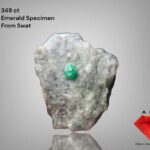 349 ct Swat Emerald Specimen – A Monumental Natural Crystal