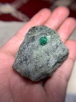 349 ct Swat Emerald Specimen – A Monumental Natural Crystal - Image 5