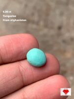 Petite Afghan Turquoise Cabochon – 5.20 ct