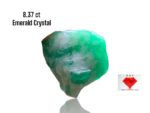 8.37ct Emerald Crystal from Swat – 11×12×8mm Natural Green Gemstone
