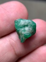 8.37ct Emerald Crystal from Swat – 11×12×8mm Natural Green Gemstone - Image 8
