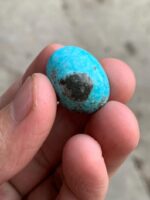 27.30ct Afghan Turquoise Cabochon: A Stone of Grace and Presence - Image 2