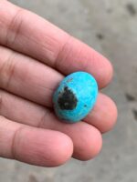 27.30ct Afghan Turquoise Cabochon: A Stone of Grace and Presence - Image 5