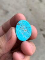 27.30ct Afghan Turquoise Cabochon: A Stone of Grace and Presence - Image 7