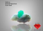 A 19.53-Carat Emerald Specimen from Swat Valley: Balance Between Mass and Form
