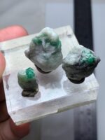 74.25ct Swat Emerald Crystal Specimens: Natural Mineral Collection - Image 3