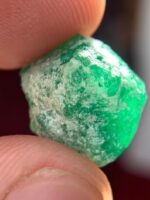 11.64ct Swat Emerald Crystal – Vivid Natural Beryl from the Mountains (14x13x11mm) - Image 5